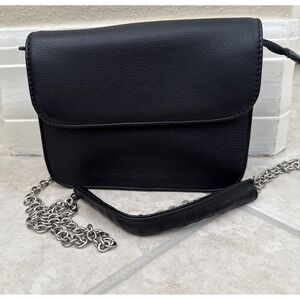 New York Leather Crossbody‎ Bag Chain Purse Genuine Soft Clutch RIFD Handbag